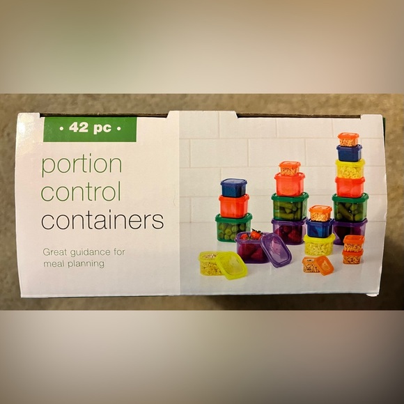 42 Piece Portion Control Containers with Lids - Picture 5 of 6